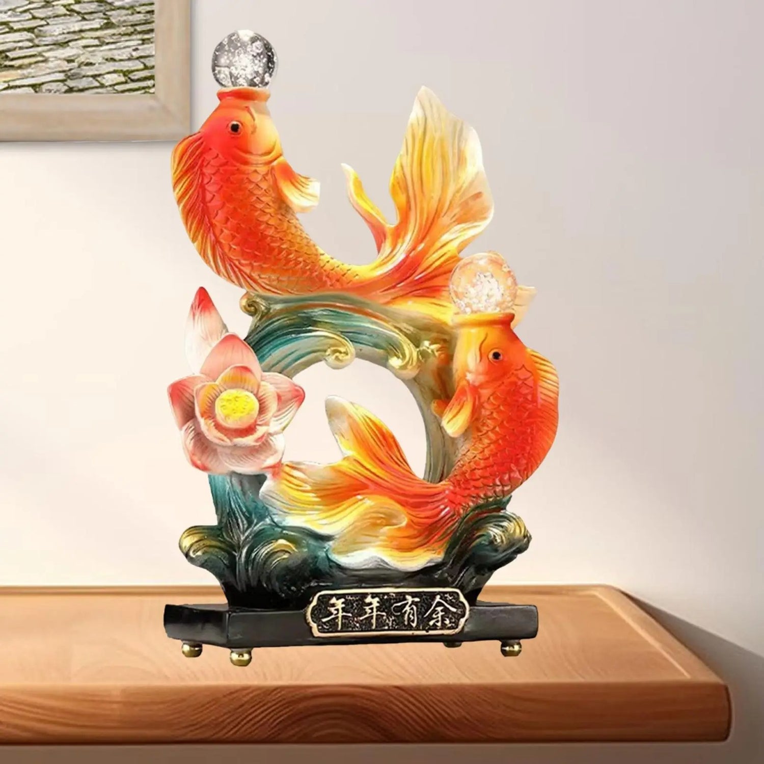 Statue Koi