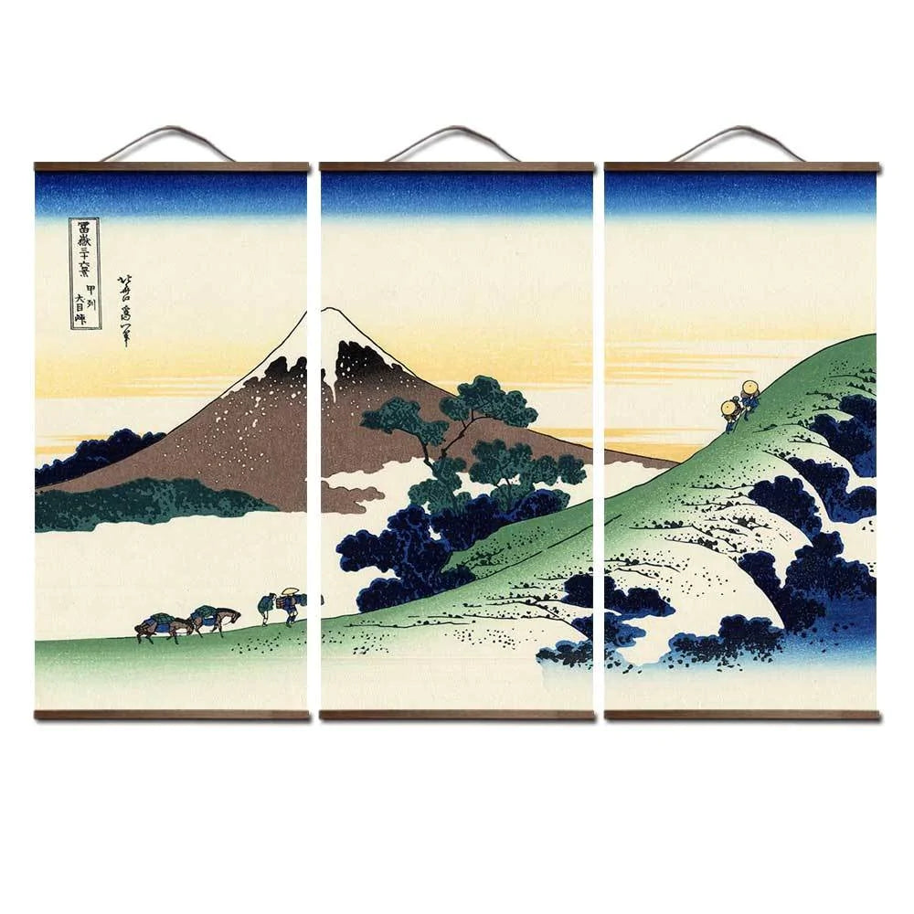 Tableau Japonais Kōshū Inume-Tōge