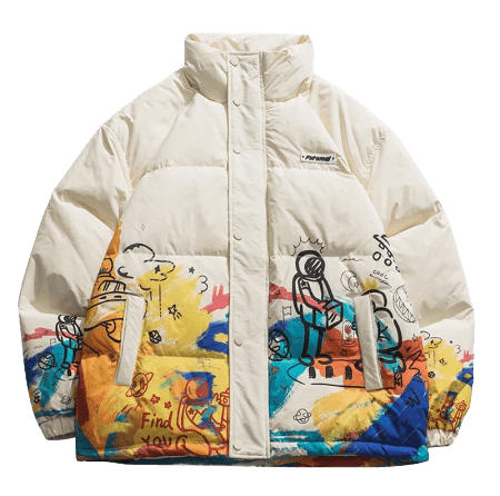 Doudoune japonaise Space