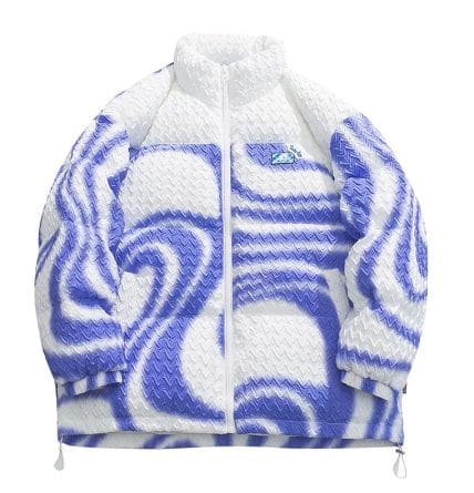 XS / Bleu Doudoune japonaise Take off